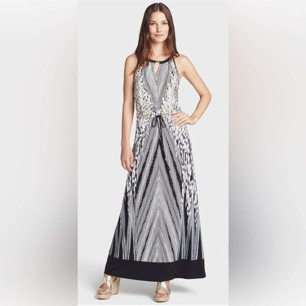 Calvin Klein Maxi Dress with Hardware Embellishment - Size XS